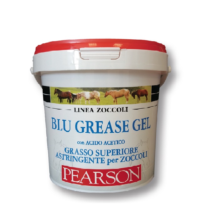 GRASSO ZOCCOLI "BLU GEL" 1 kg* Grasso , olio e catrame 